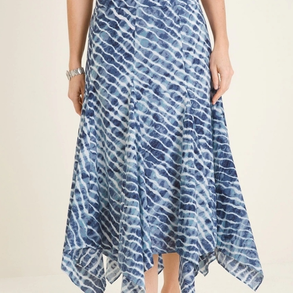 Chico's tie-dye maxi skirt, brand new with tags